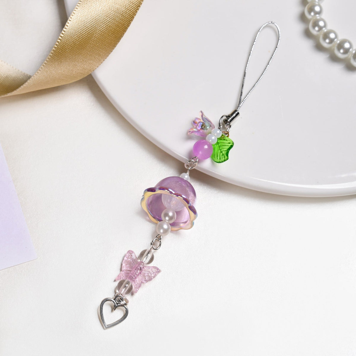 Enchanted Lavender Fantasy Phone Charm Nestasia
