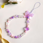 Lavender Blush Phone Charm Strap Nestasia