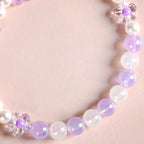 Butterfly Bliss And Pearl Hues Phone Charm Strap Nestasia