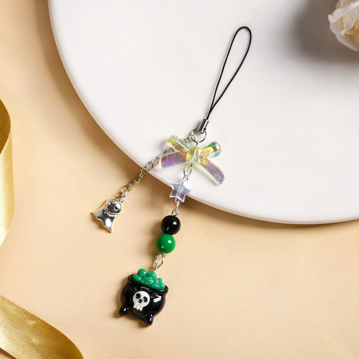 Ghost Cauldron Phone Charm Nestasia