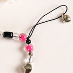 Punk Rock Phone Lanyard With Lock And Key Charms Nestasia