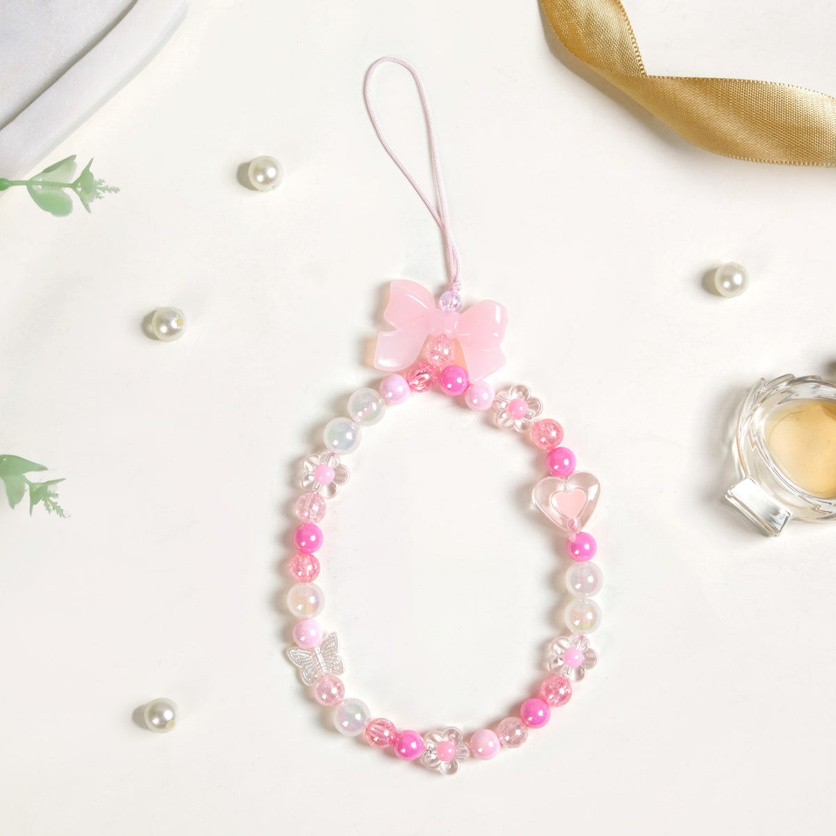 Blush And Bloom Phone Charm Strap Nestasia