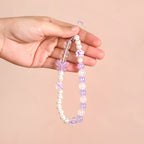 Butterfly Bliss And Pearl Hues Phone Charm Strap Nestasia