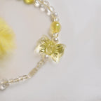 Little Miss Sunshine Phone Strap With Pom Pom Nestasia