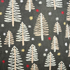 Pine Trees Under The Night Sky Sofa Cushion Cover 40x40cm Nestasia