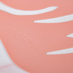 Pink Laser Cut Monstera Leaf Table Mat Set Of 6 Nestasia