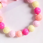 Pink Paradise Beaded Keychain Nestasia