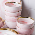 Pink Marble Bowls Nestasia