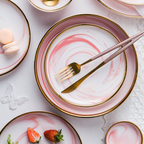 Pink Marble Plate Nestasia