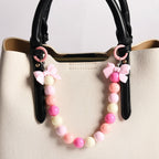 Pink Paradise Beaded Keychain Nestasia
