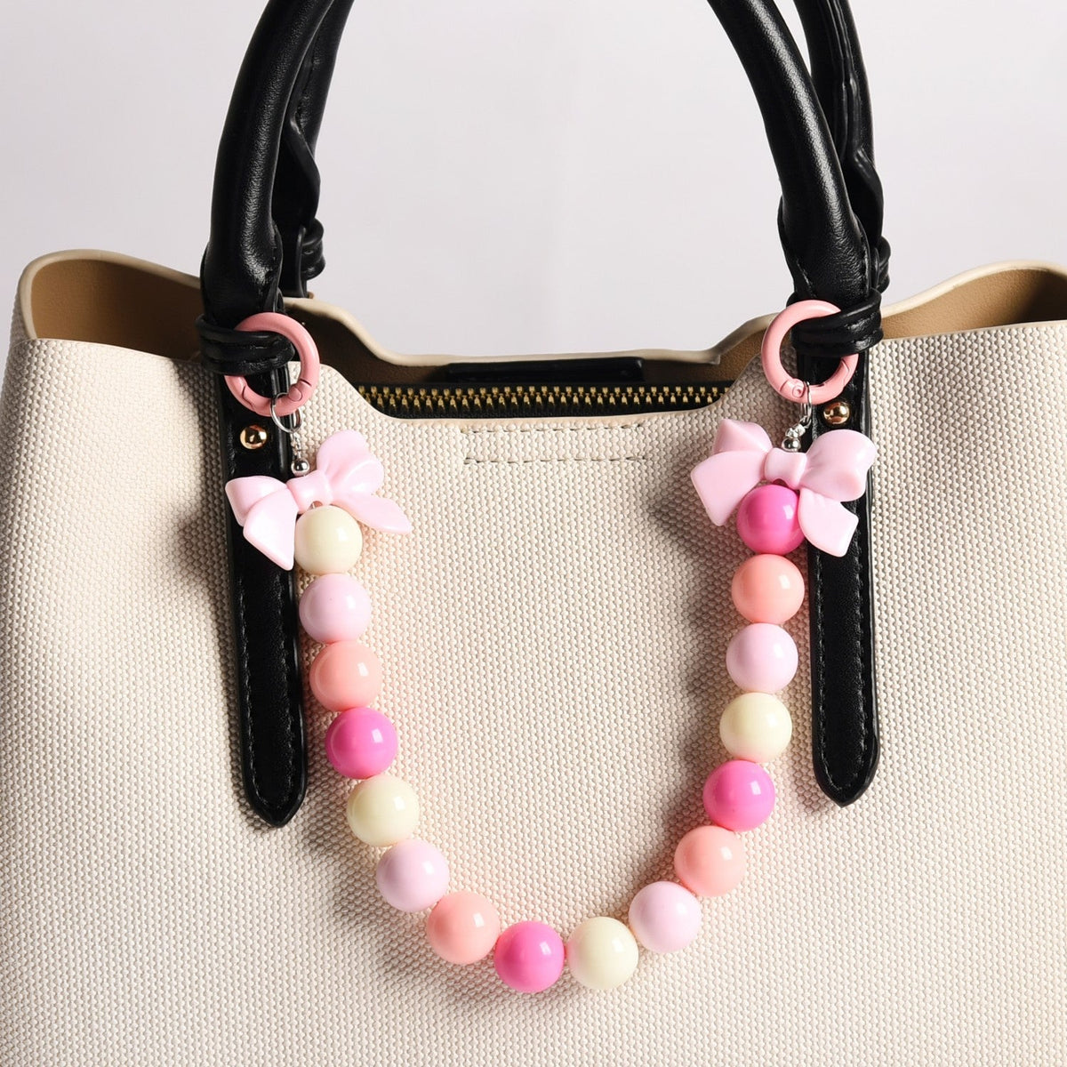 Pink Paradise Beaded Keychain Nestasia