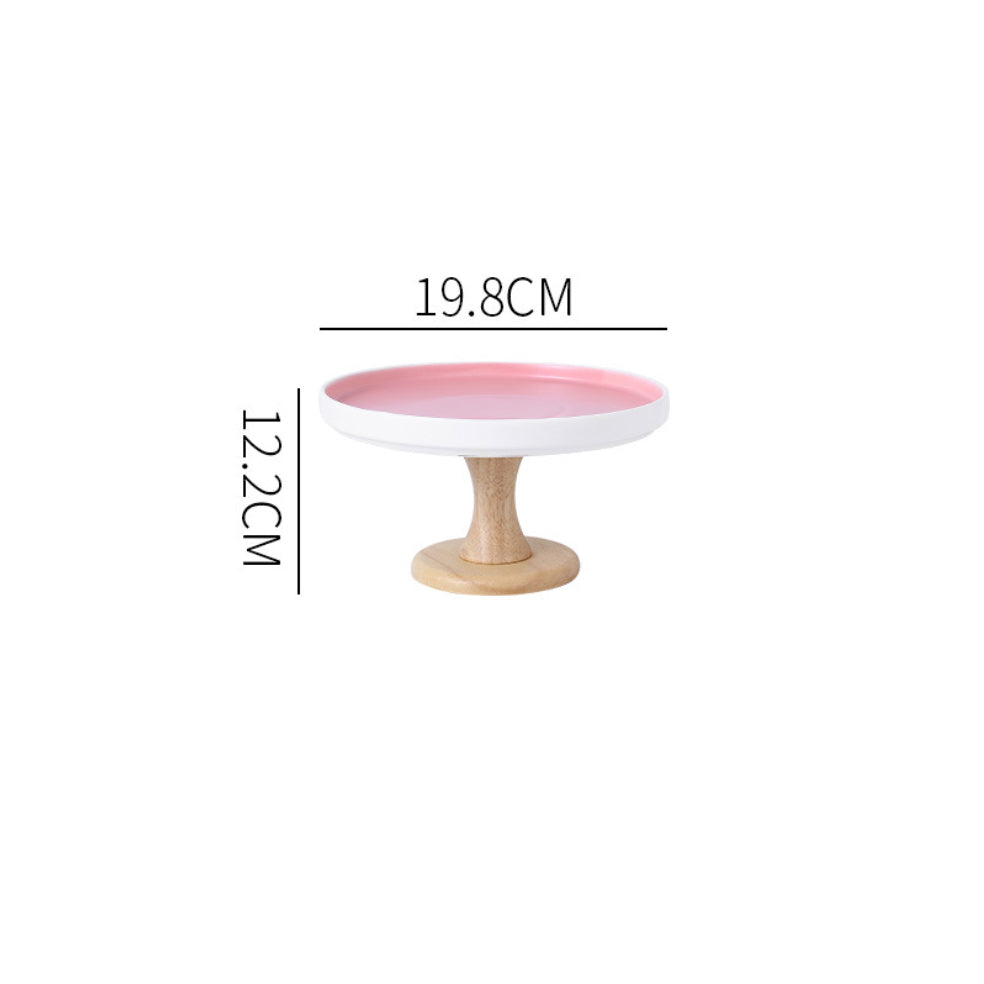Cake Stand Pink 7.5 Inch Nestasia