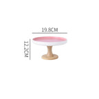 Cake Stand Pink 7.5 Inch Nestasia