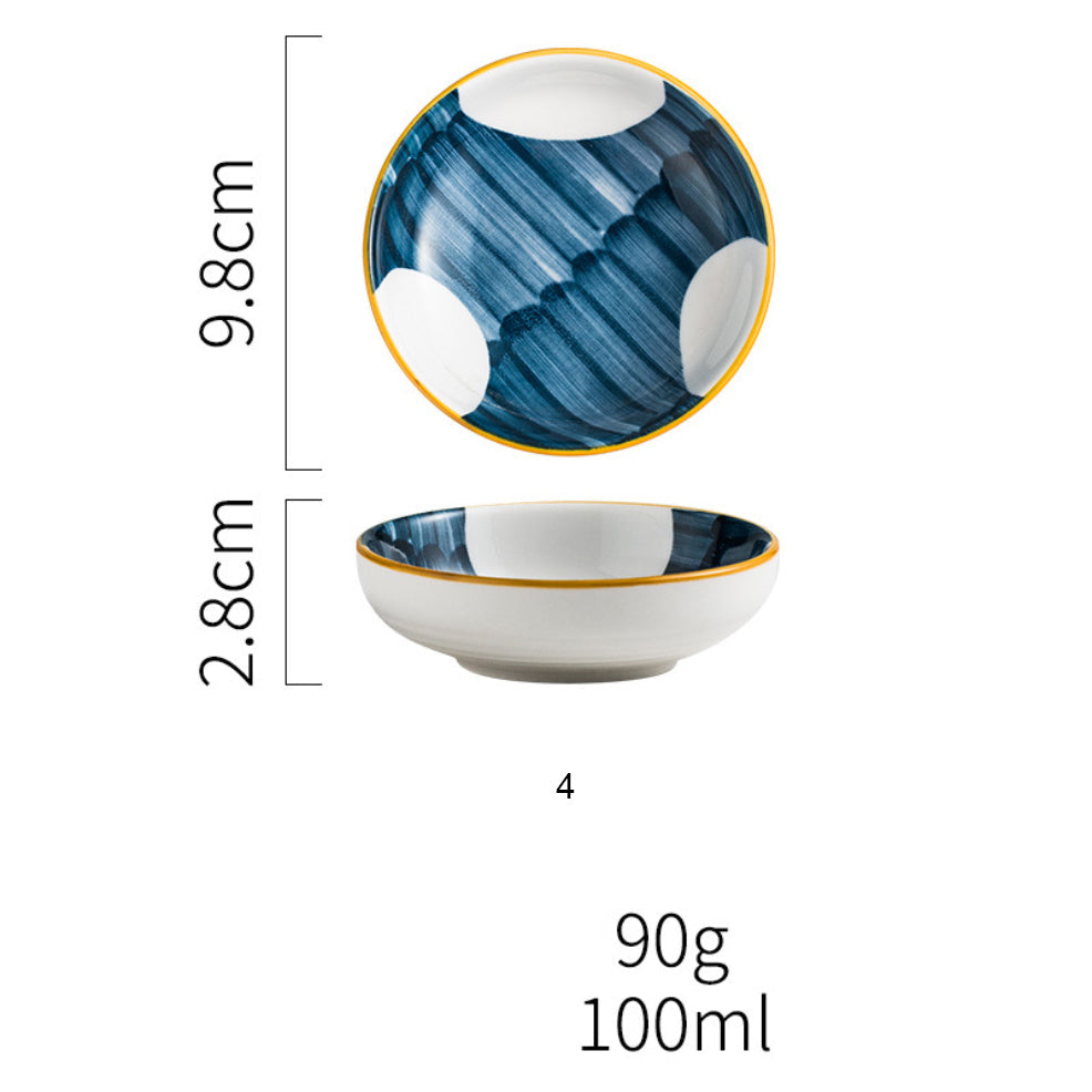 Hand painted Dinner Set Nitori Nestasia