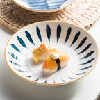 Nitori Ceramic Deep Plate Large 8inch Nestasia