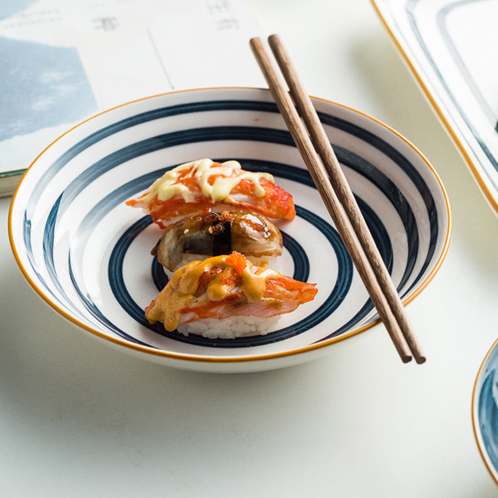 Nitori Ceramic Deep Plate Large 8inch Nestasia
