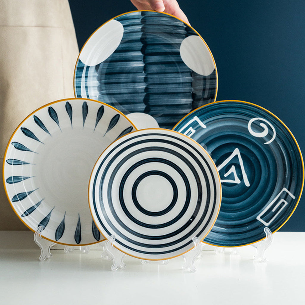 Nitori Ceramic Deep Plate Large 8inch Nestasia