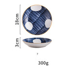 Hand painted Dinner Set Nitori Nestasia