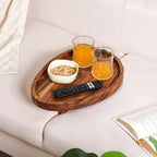 Wooden Sofa Serving Tray Nestasia
