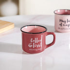 PourFect Mugs Set Of 4 Pink 170ml Nestasia