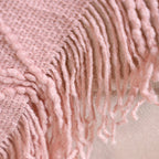 Powder Pink Comfort Throw Nestasia