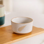 Spring Leaf Ceramic Snack Bowl Set Of 4 180ml Nestasia