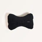 Premium Quilted Car Neck Rest Pillow Set Of 2 Black Nestasia