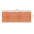 Mocha Fern 8 Seater Table Cloth 274x152cm Nestasia