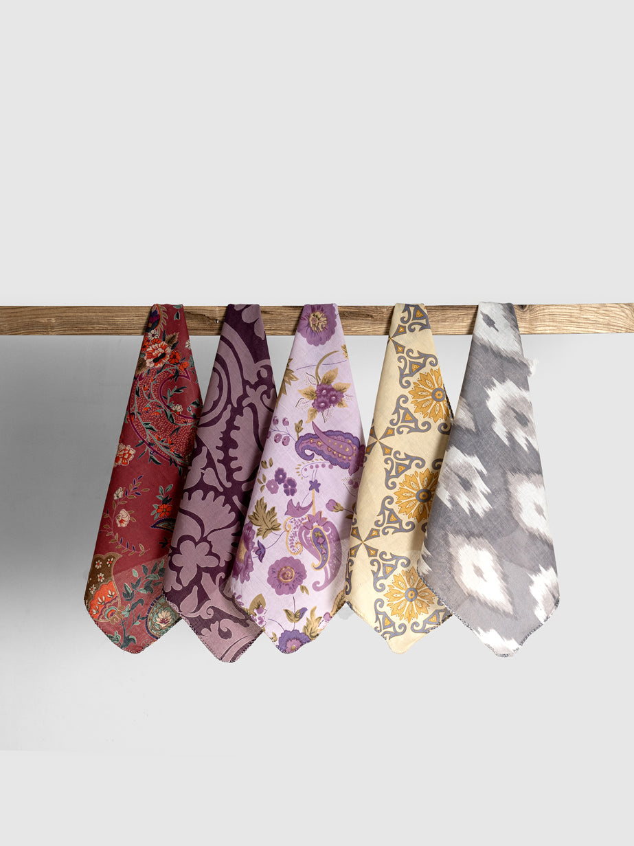 Assorted Printed Napkins (Set of 2) Contrast Living