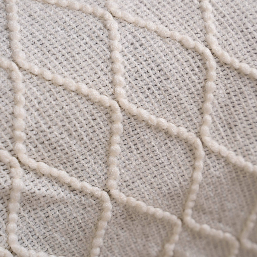 Pristine White Couch Throw Nestasia
