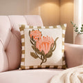 Protea Cotton Cushion Cover 46x46cm Nestasia