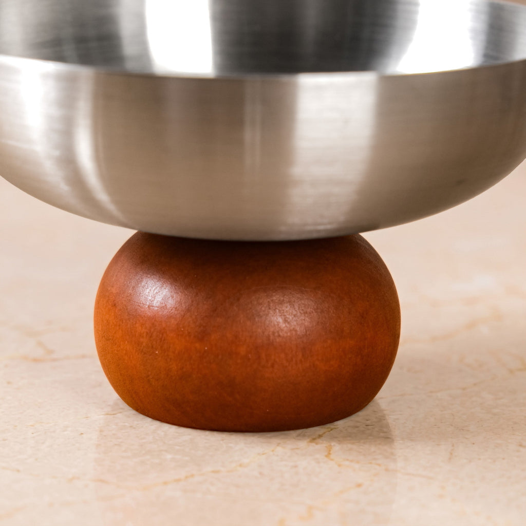 Stainless Steel Bowl Snack Silver 150ml Nestasia