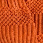 Pumpkin Spice Textured Throw Blanket Nestasia