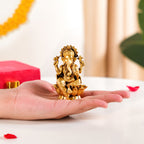 Pure Brass Ganesh Idol 8cm Nestasia