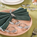 Wings Napkin Ring In Pure Brass Set Of 6 Nestasia