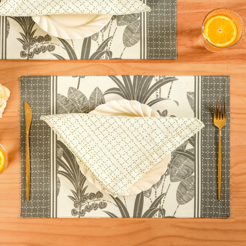 Pure Cotton Table Napkin Set Of 6 Nestasia