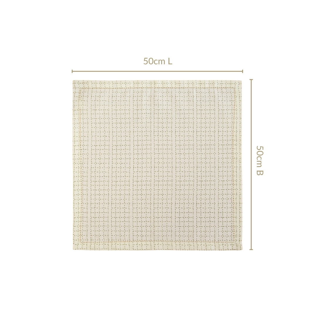 Pure Cotton Table Napkin Set Of 6 Nestasia
