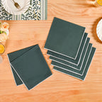 Pure Cotton Sacramento Green Table Napkin Set Of 6 Nestasia