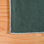 Pure Cotton Sacramento Green Table Napkin Set Of 6 Nestasia