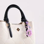 Purple Paradise Hoop Keychain Nestasia