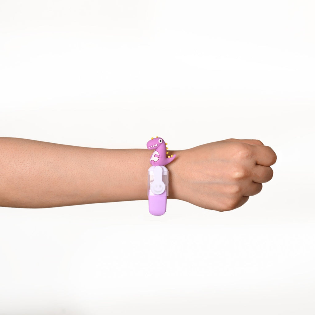 Purple Dino Rakhi Gift Set Nestasia