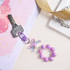 Purple Paradise Hoop Keychain Nestasia