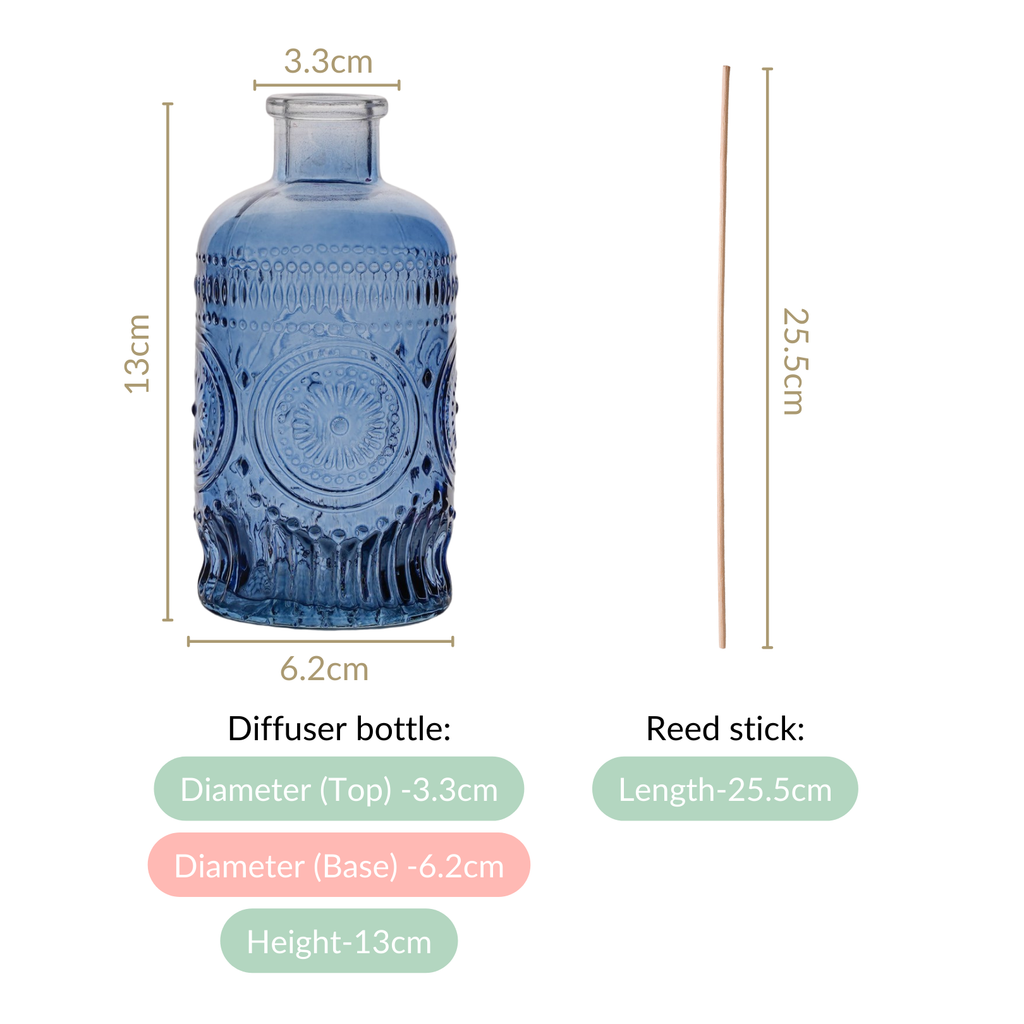 Patchouli Spice Reed Diffuser Gift Set Of 3 Nestasia