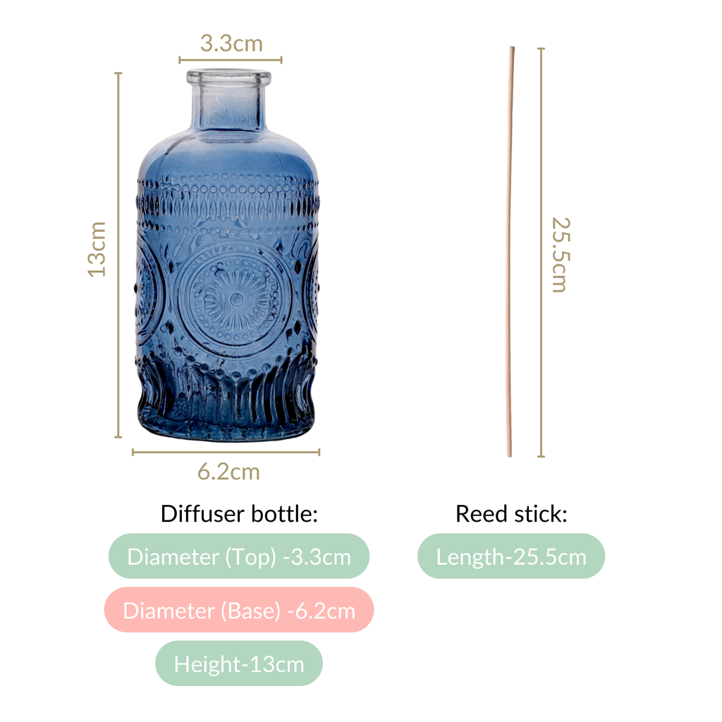 Chamomile Dream Fragrant Reed Diffuser Set Of 3 Nestasia