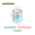 Aromas Of Nature Scented Candle Gift Set Of 4 Nestasia
