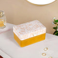 Quadrata Pattern Portable Jewellery Box With Mirror Nestasia