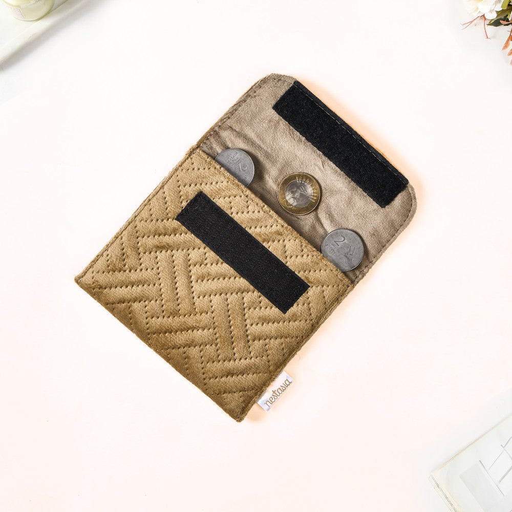 Quilted Versatile Small Makeup Pouch Set Of 4 Nestasia