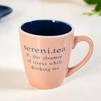 Quote Mugs Gift Set With 4 Cups 4 Saucers 250ml Nestasia