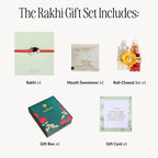 Scholar Diploma Kids Rakhi Set Nestasia