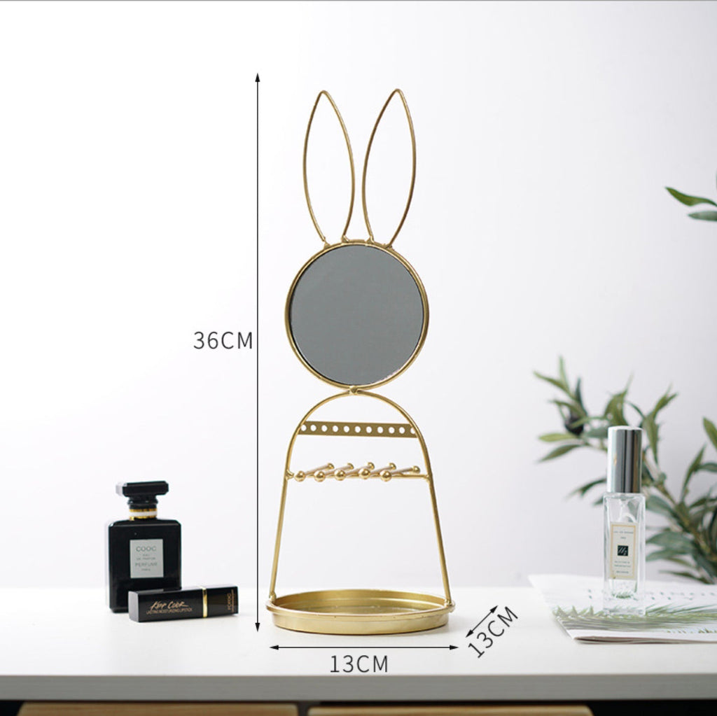 Rabbit Jewellery Mirror Nestasia